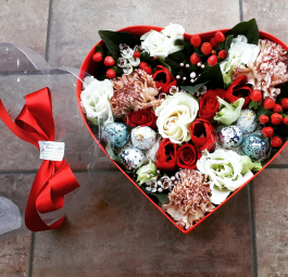 flower box cuore